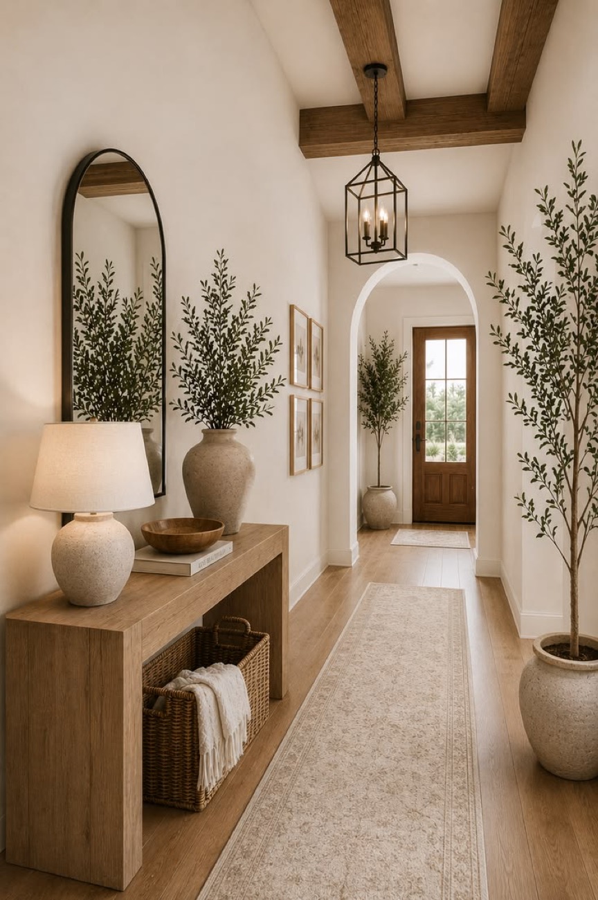 Minimal Houston home entry